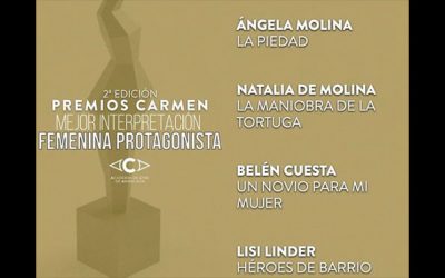 Belén Cuesta está nominada como » Mejor Interpretación Femenina Protagonista»  en los Premios Carmen